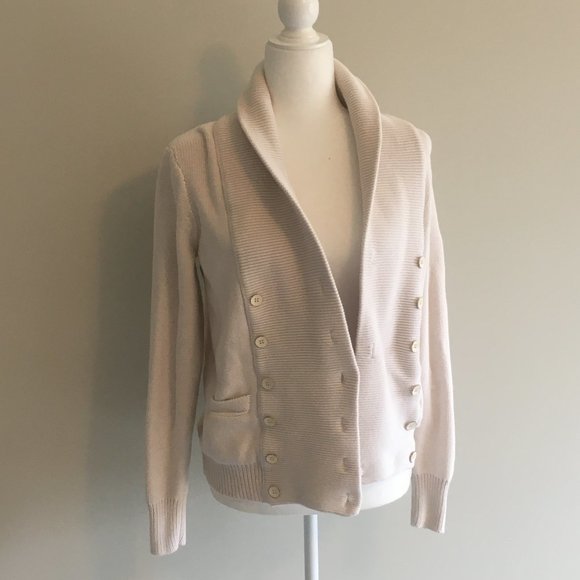 J.Crew double breasted shawl collar cardigan - Picture 2 of 11